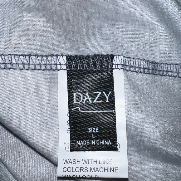 Dazy Tube Top Women’s Size Large - Picture 3 of 3